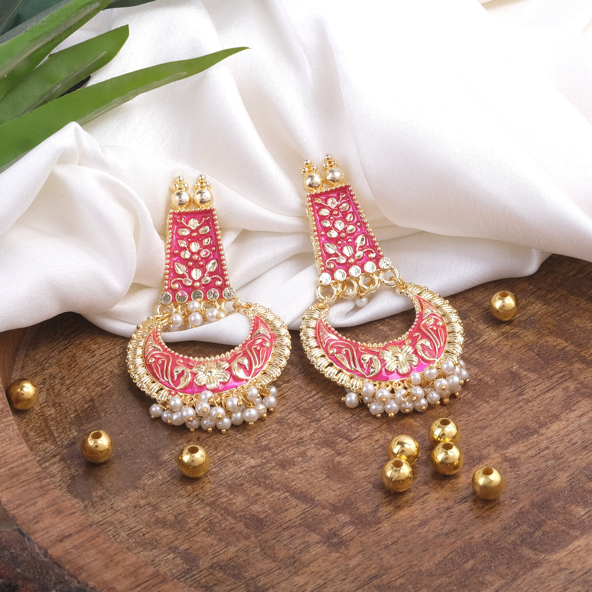 Meenakari Stud Earring