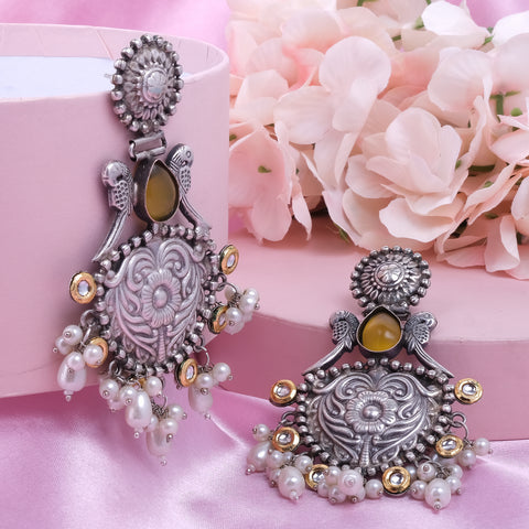 Meenakari Jhumka Earrings