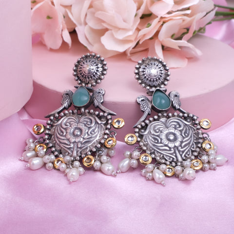 Meenakari Jhumka Earrings