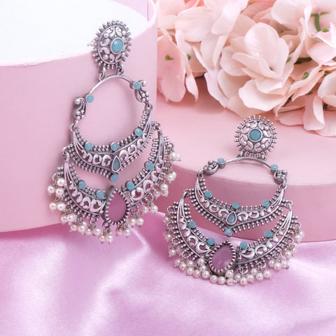 Meenakari Jhumka Earrings