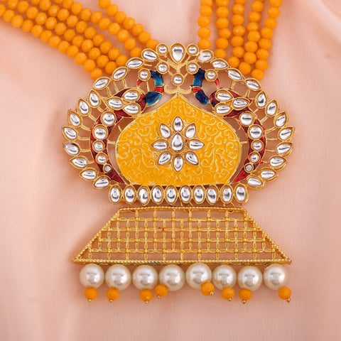 Meenakari Stone Studded Handacrafted Jewellery Set