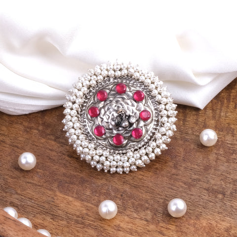 Kundan Finger Ring