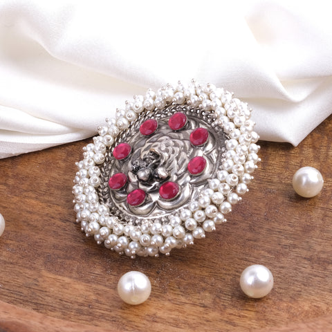 Kundan Finger Ring