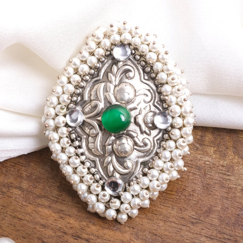 Kundan Finger Ring