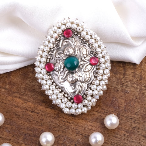 Kundan Finger Ring