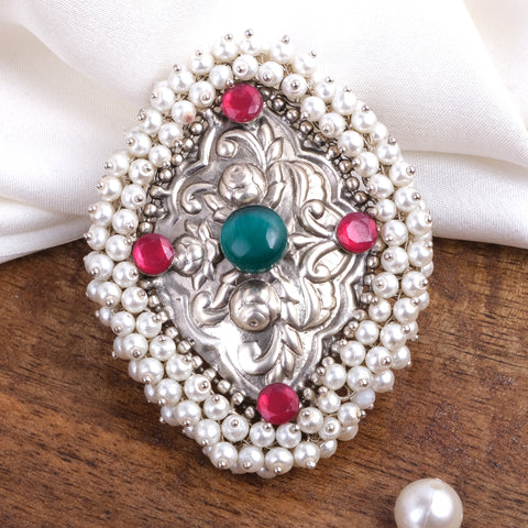 Kundan Finger Ring