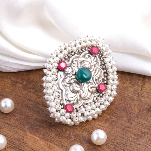 Kundan Finger Ring