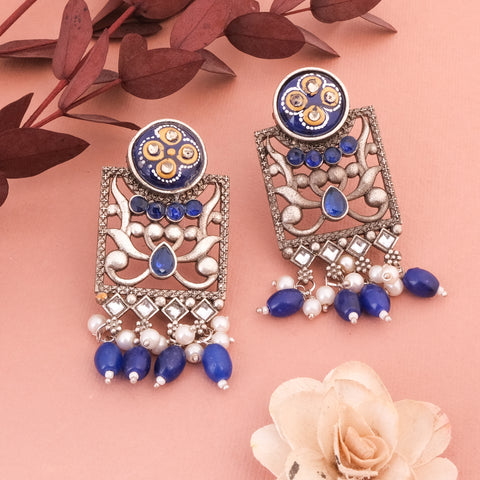 Beautiful Premium Quality Kundan Pearl Earrings