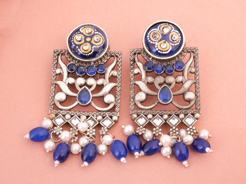 Beautiful Premium Quality Kundan Pearl Earrings